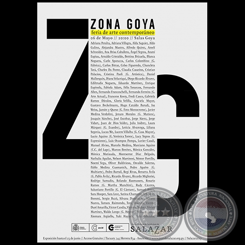 ZONA GOYA - Feria de Arte Contemporneo - Sbado 06 de Mayo de 2017